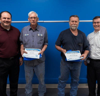 Gibbs Celebrates Team Member Service